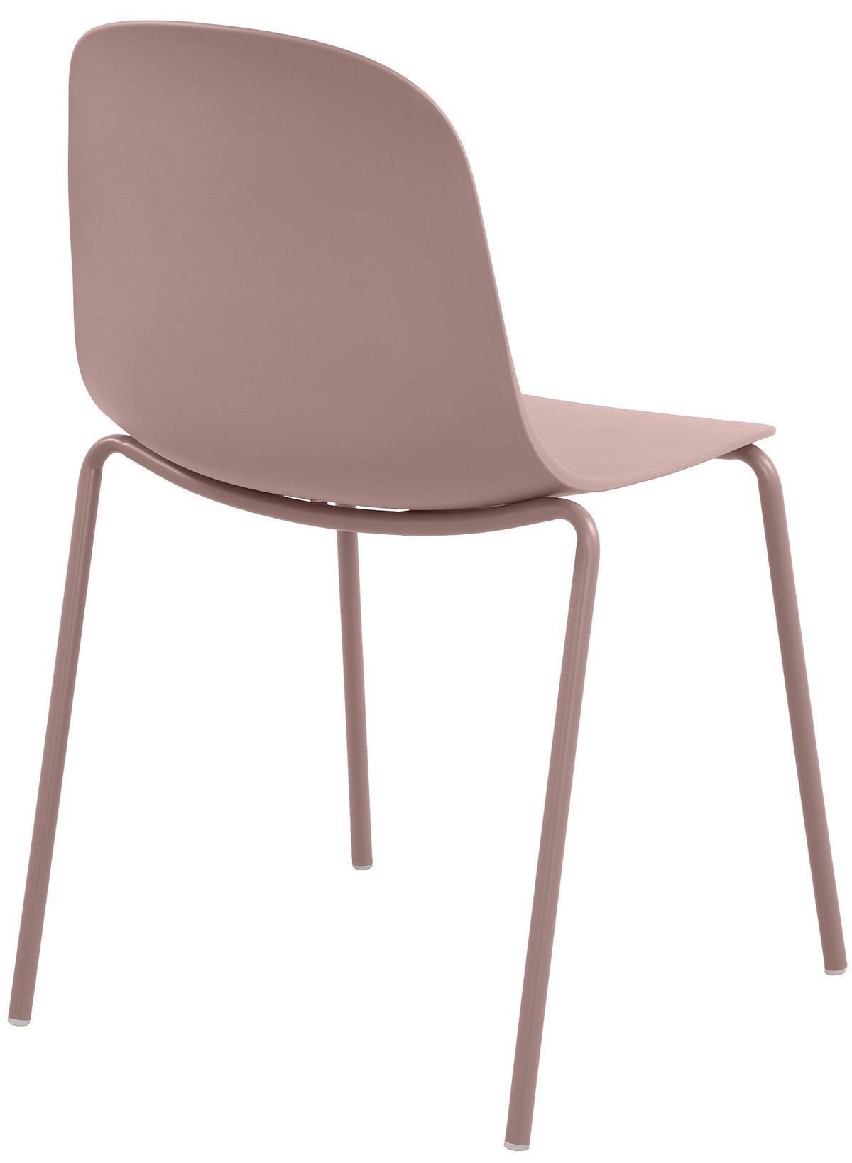 Set van 2 stapelstoelen Hardin roze pink