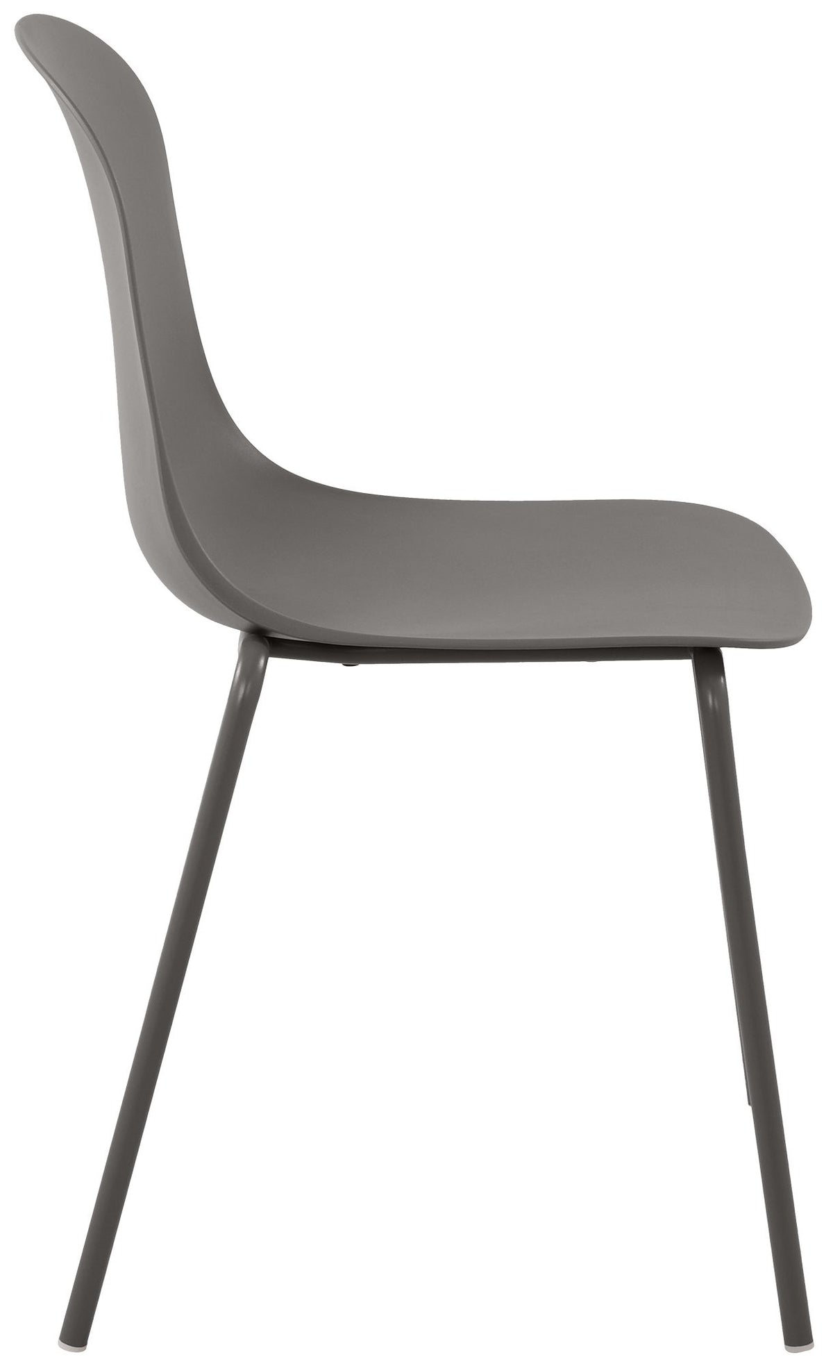 Set van 2 stapelstoelen Hardin taupe taupe