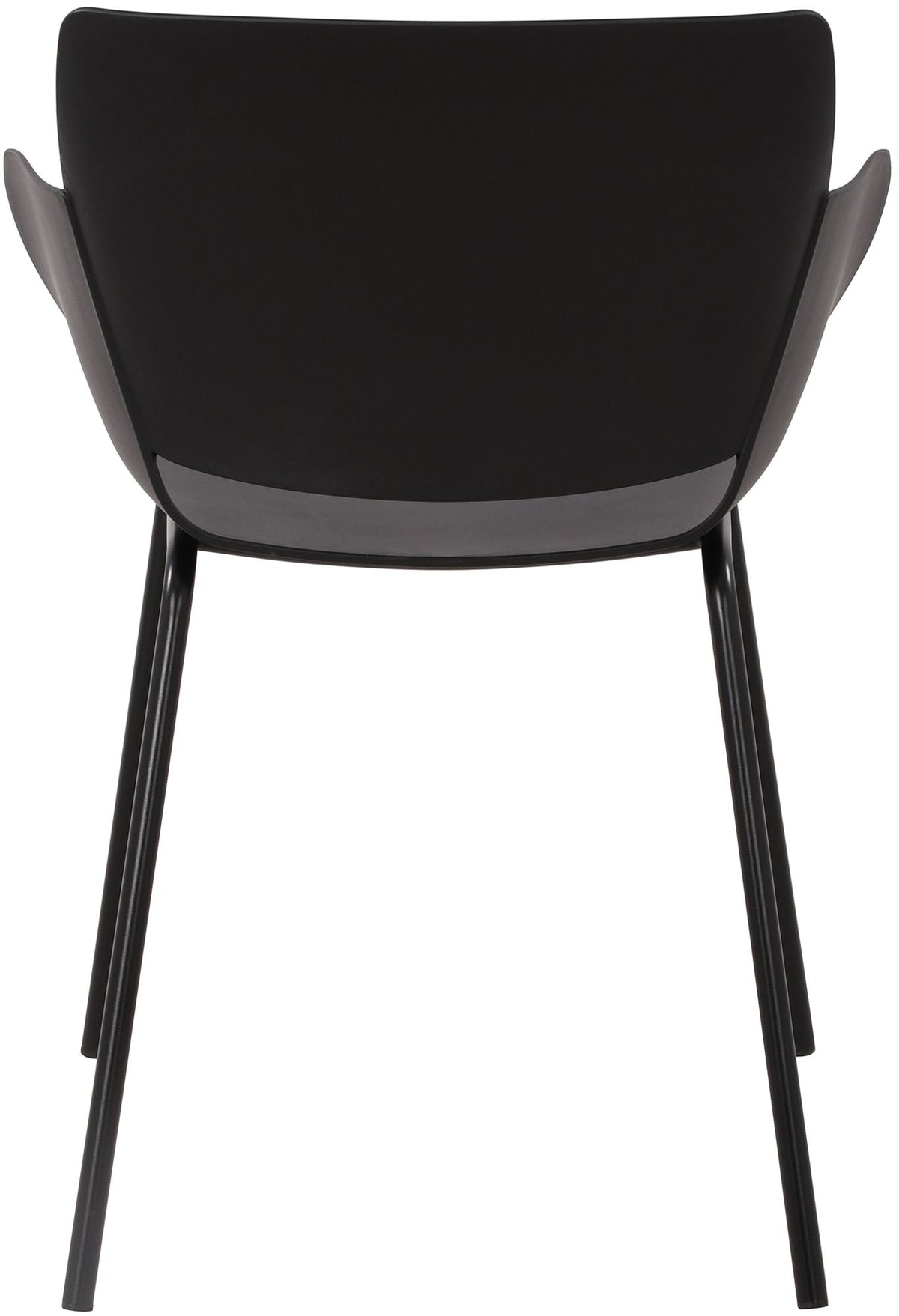 Set van 2 Tuinstoelen Alpena zwart schwarz