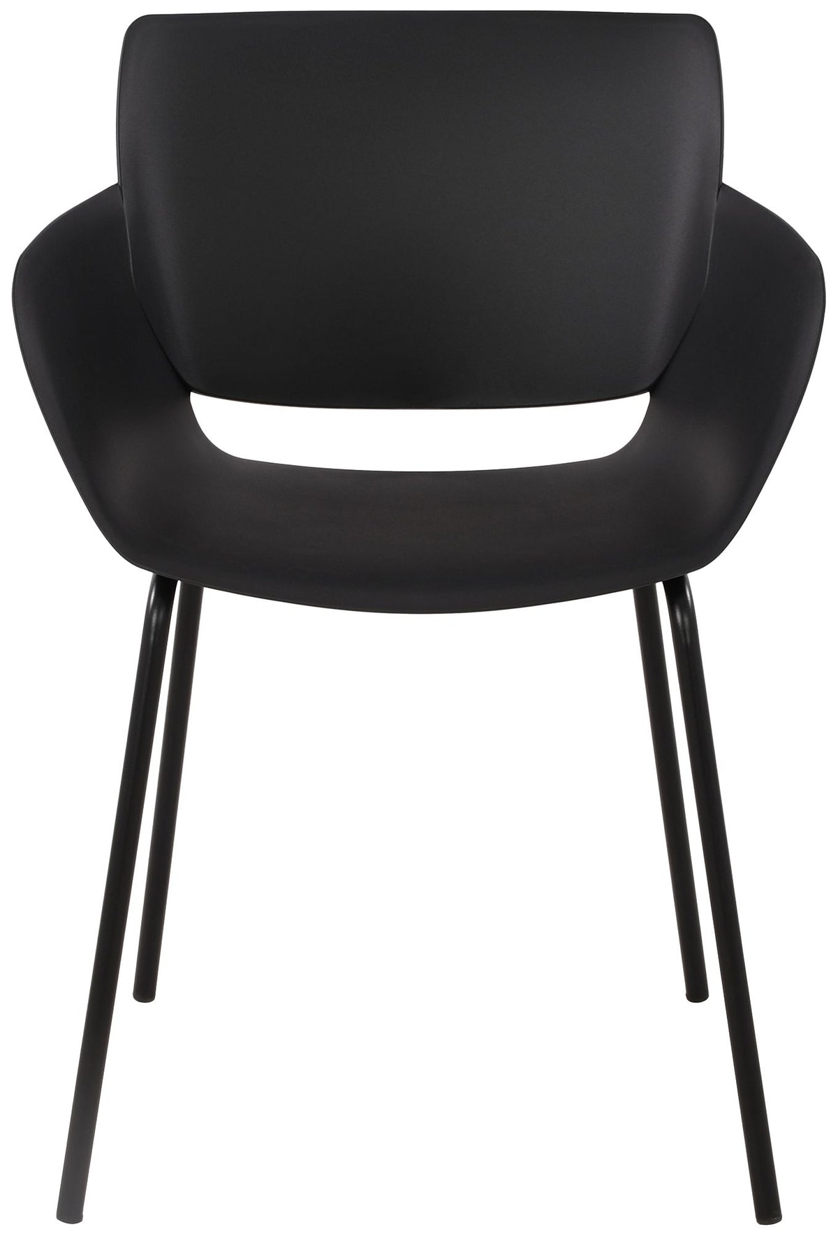 Set van 2 Tuinstoelen Alpena zwart schwarz