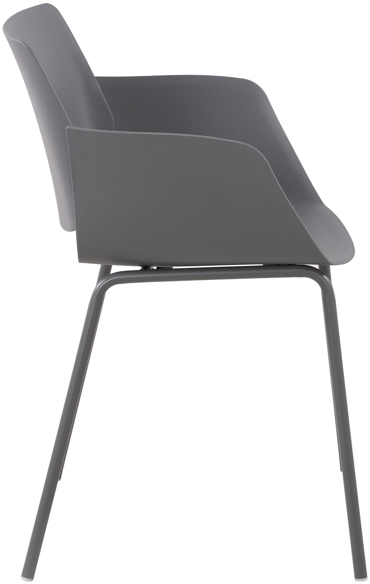 Set van 2 Tuinstoelen Alpena donkergrijs dunkelgrau