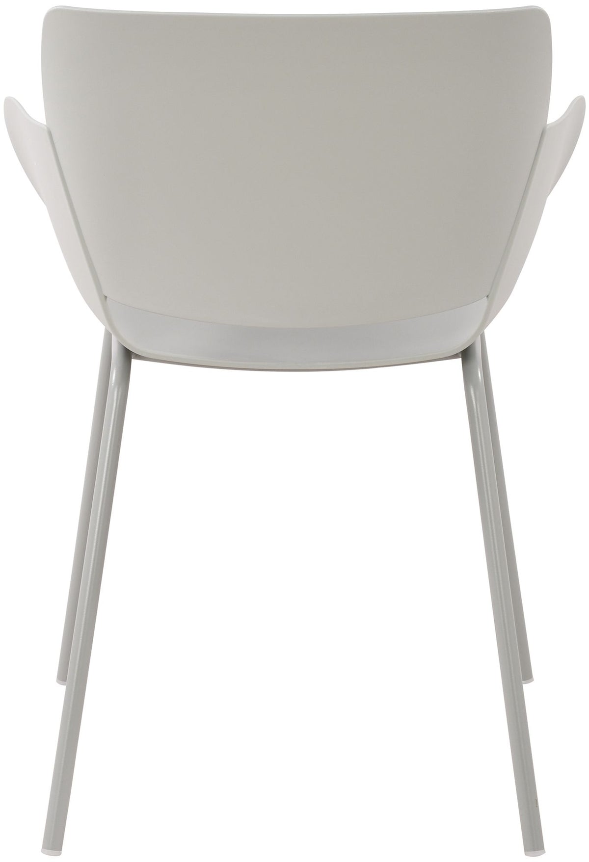 Set van 2 Tuinstoelen Alpena licht grijs hellgrau