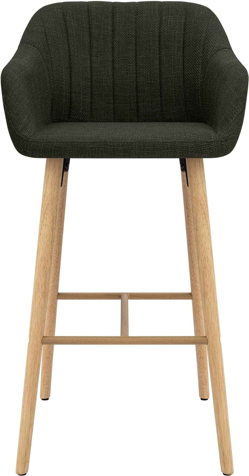 Barkruk Ando Stof groen grün