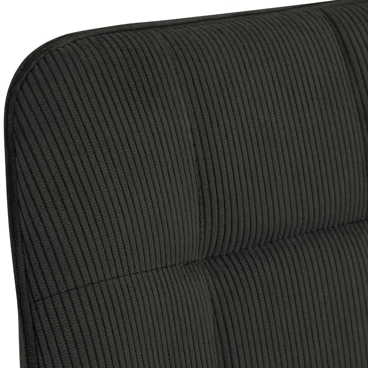 Eetkamerstoel Brook corduroy antraciet anthrazit