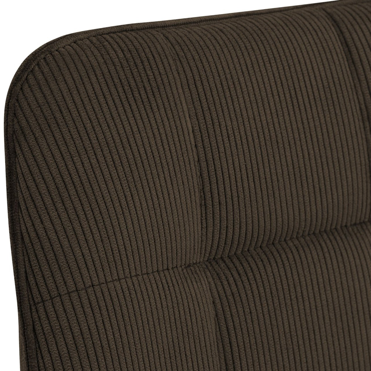 Eetkamerstoel Brook corduroy bruin braun