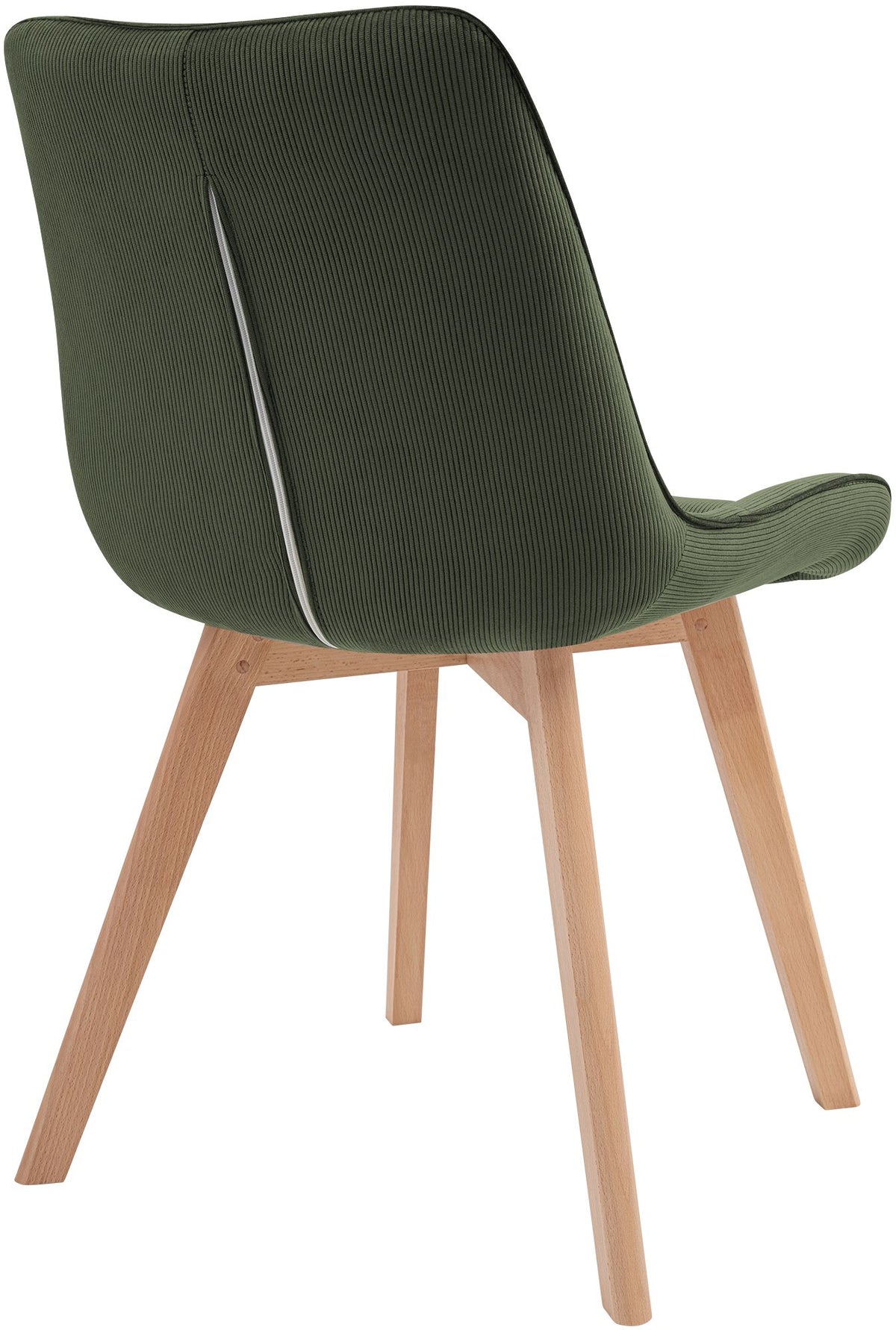 Eetkamerstoel Brook corduroy groen grün