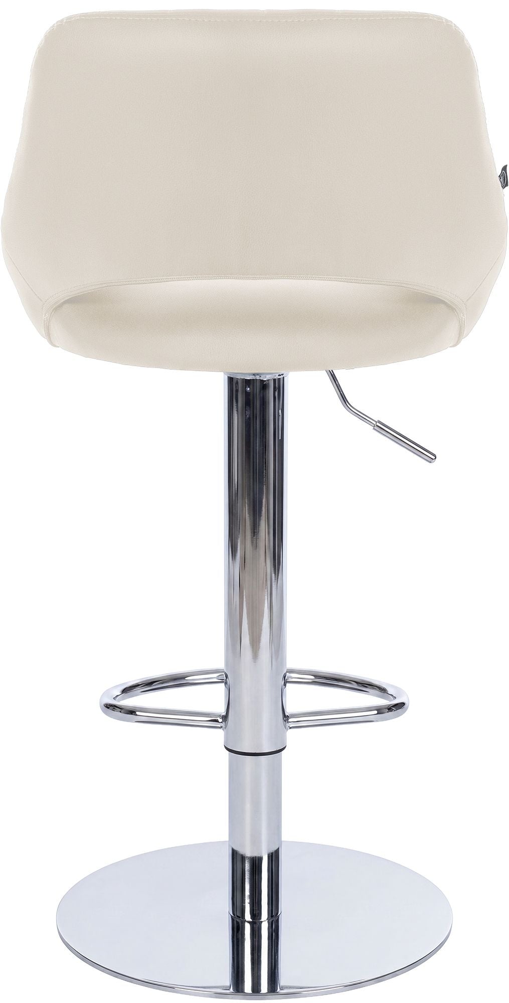 2er Set Barhocker HD Milet C Kunstleder creme