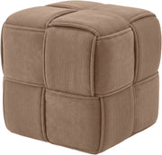 Poef Forinta Cord taupe taupe