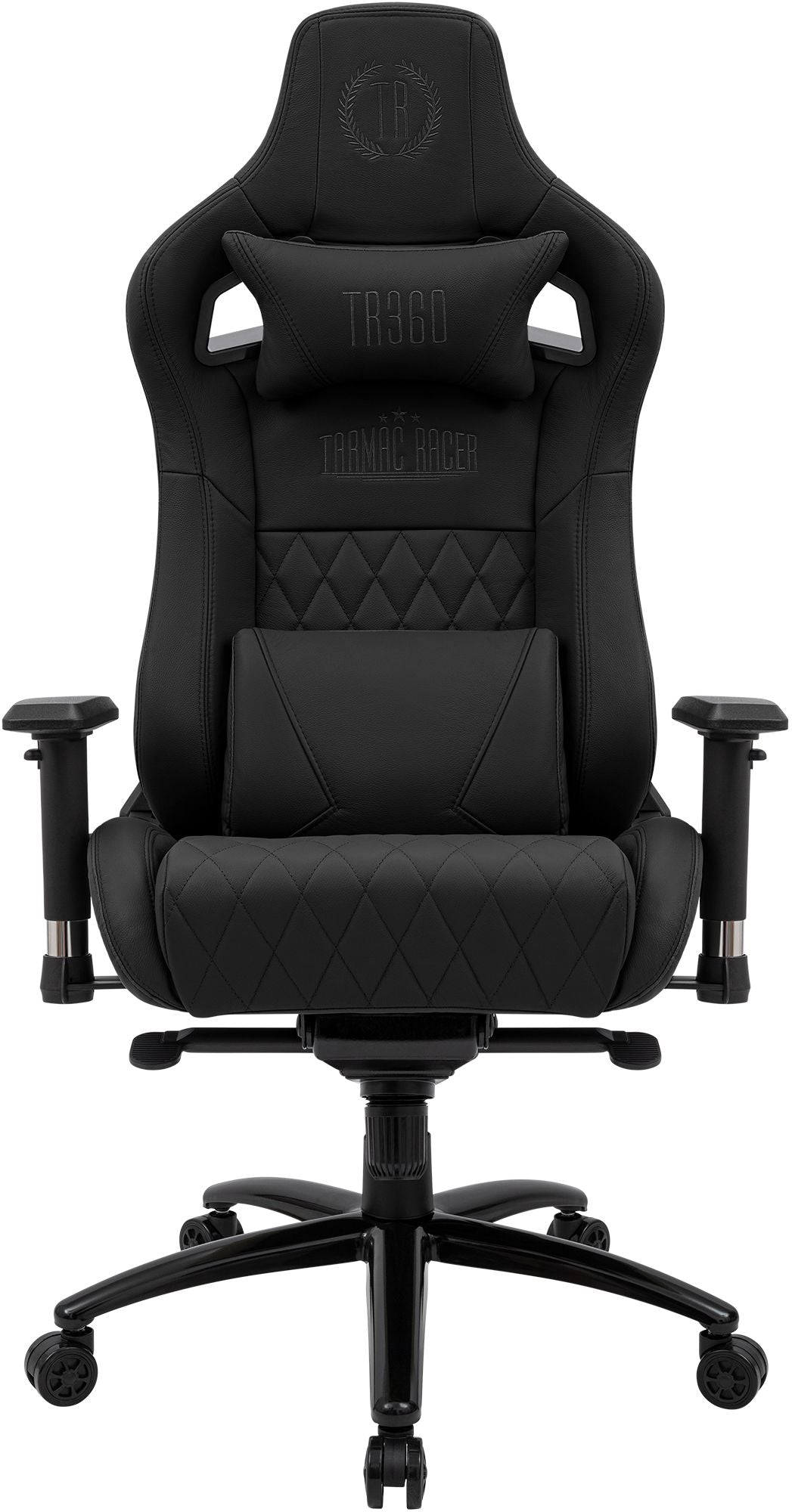 Bürostuhl Keren Echtleder schwarz