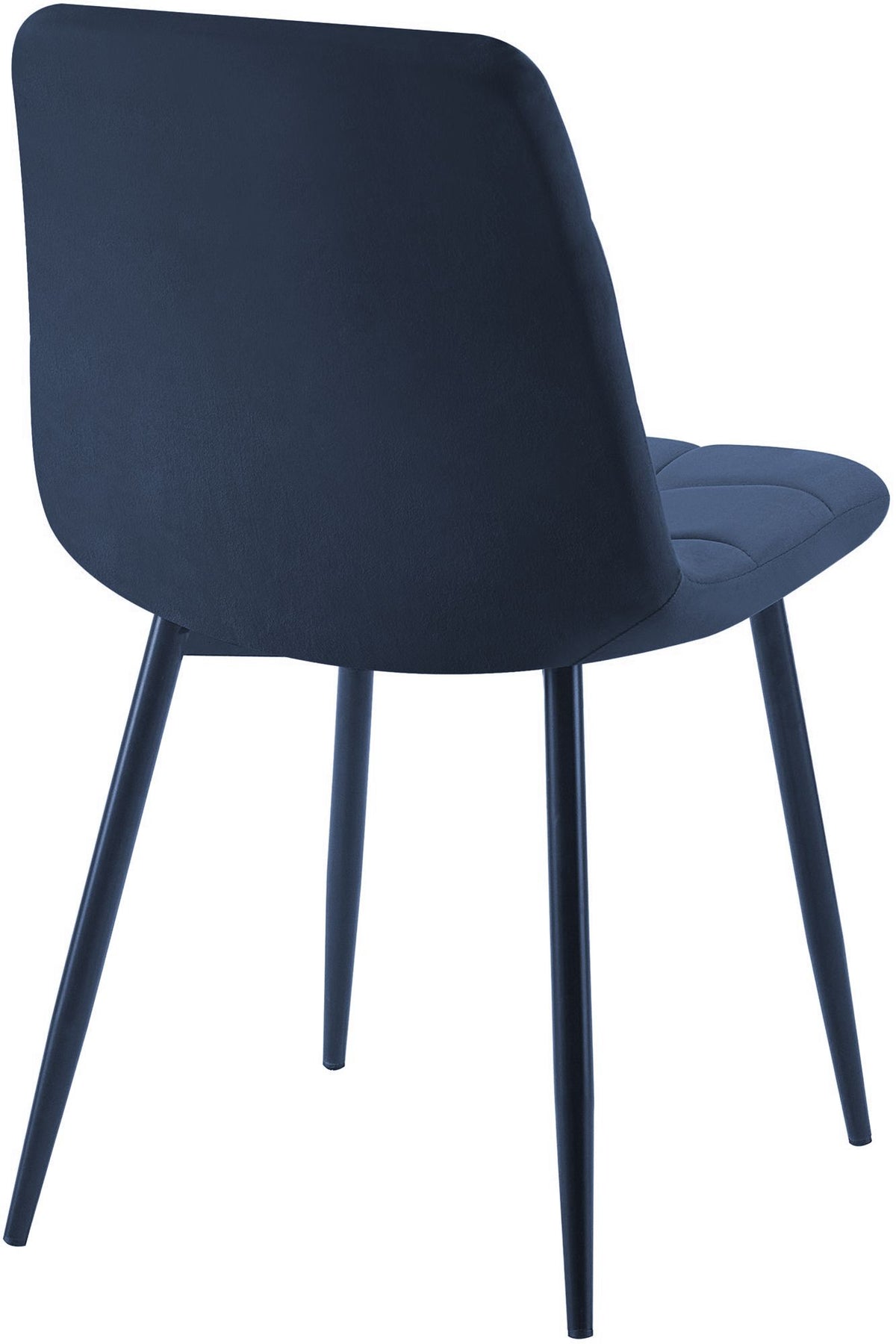 4er Set Esszimmerstuhl Tilde Samt blau