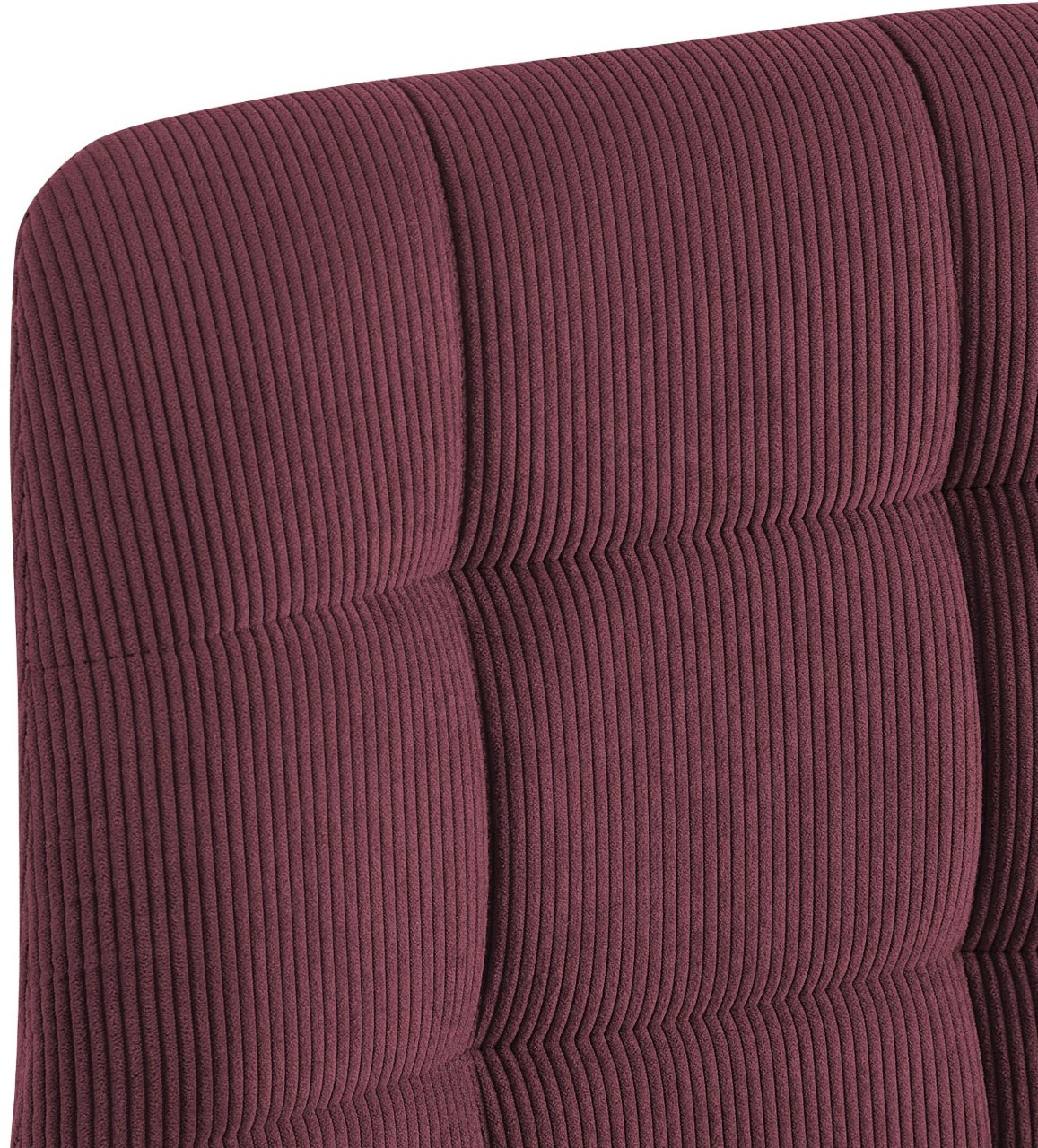 Esszimmerstuhl Tilde Cord bordeauxrot