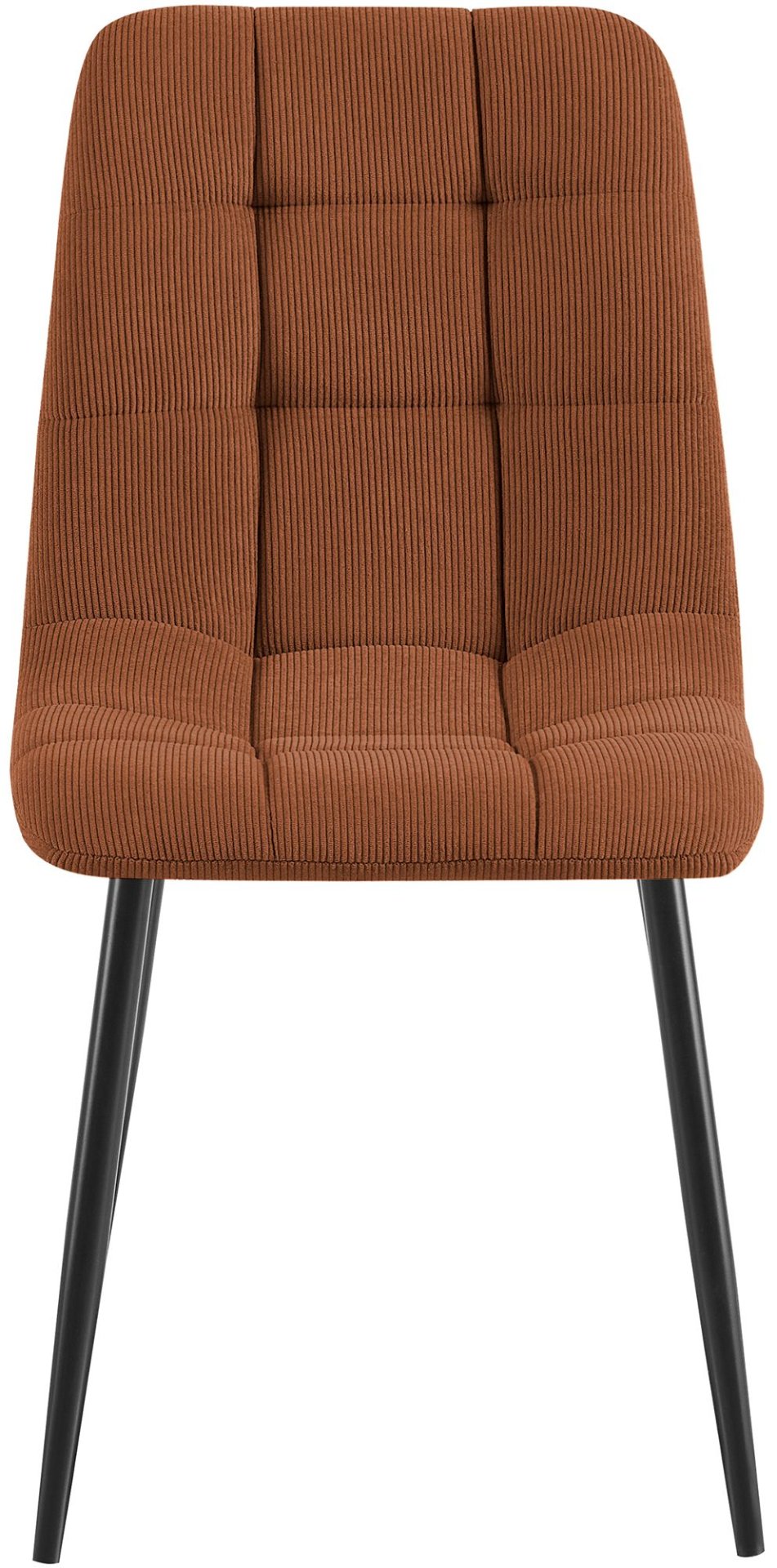 4er Set Esszimmerstuhl Tilde Cord orange