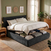 Bed Mirka 160 x 200 cm donkergrijs dunkelgrau