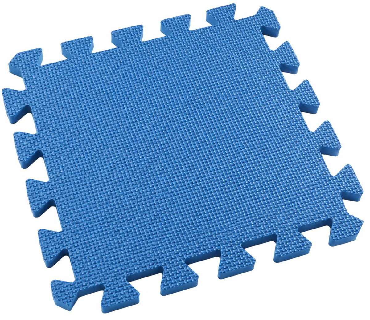 Fitness mat 30x30 cm blauw,18-delige set blau
