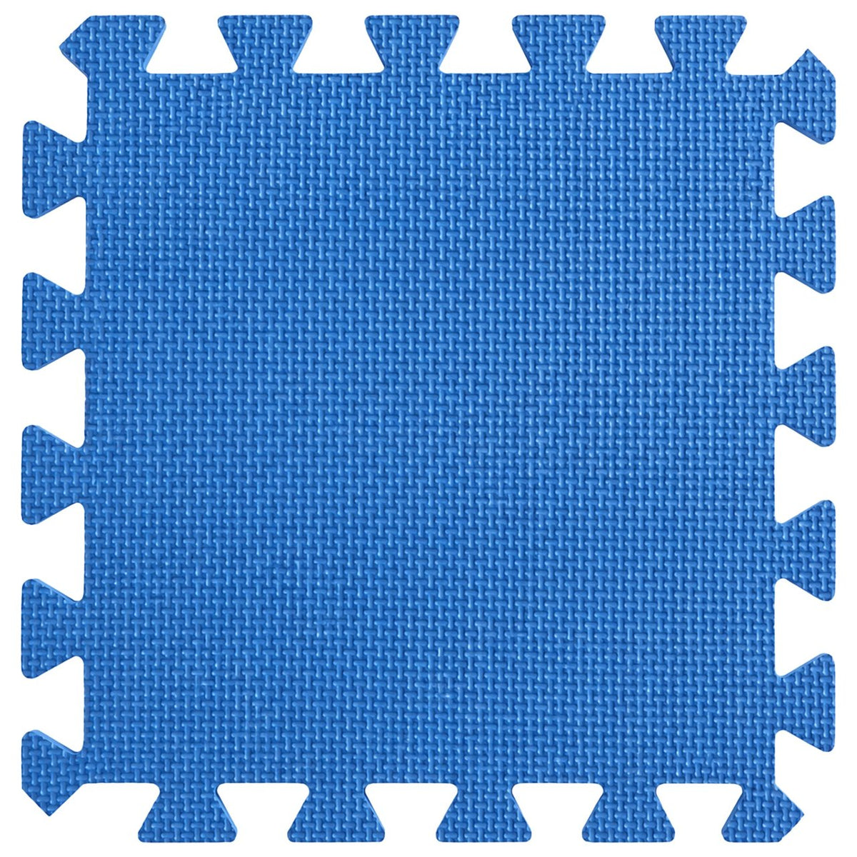 Fitness mat 30x30 cm blauw,18-delige set blau