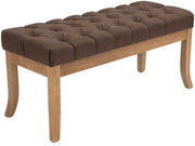 Sitzbank Ramses Stoff antik-hell 100 braun
