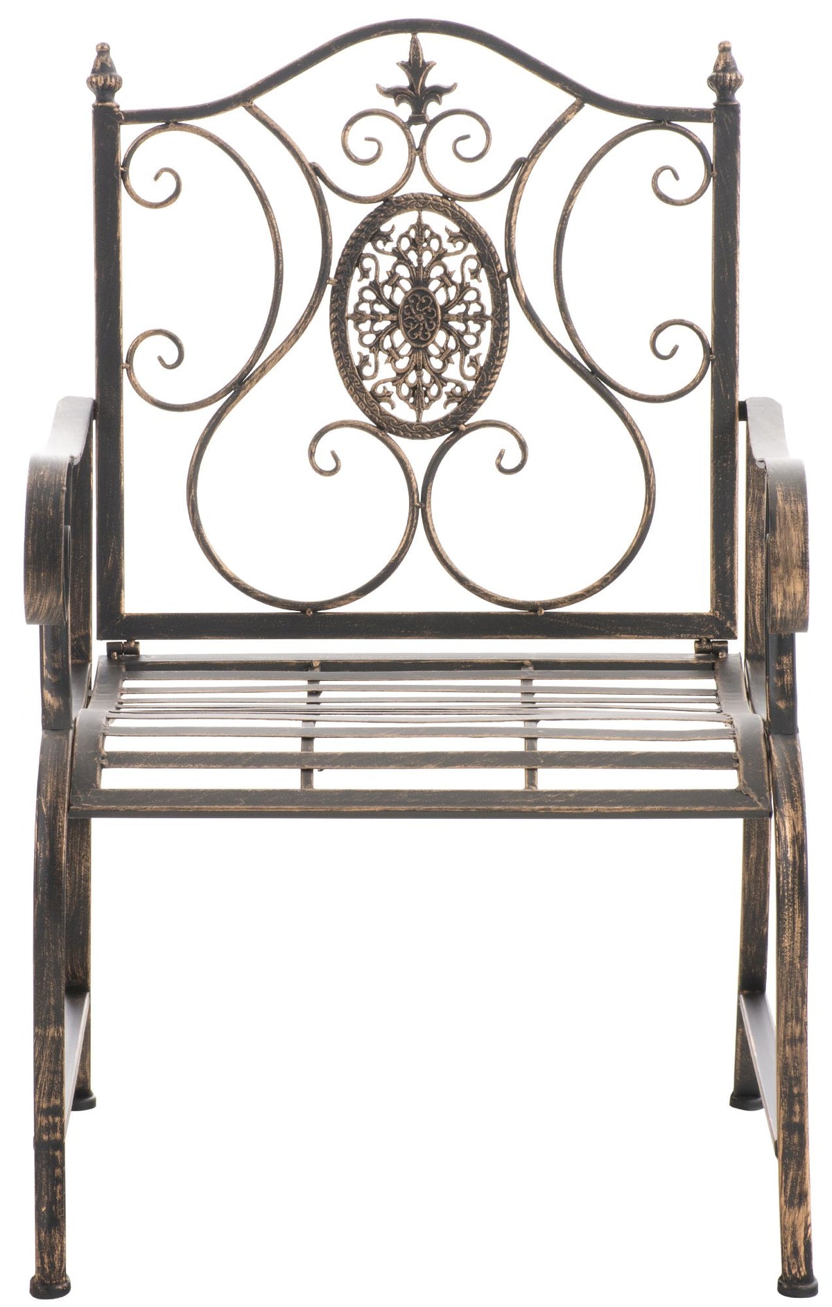 Tuinstoel Punjab bronzen bronze