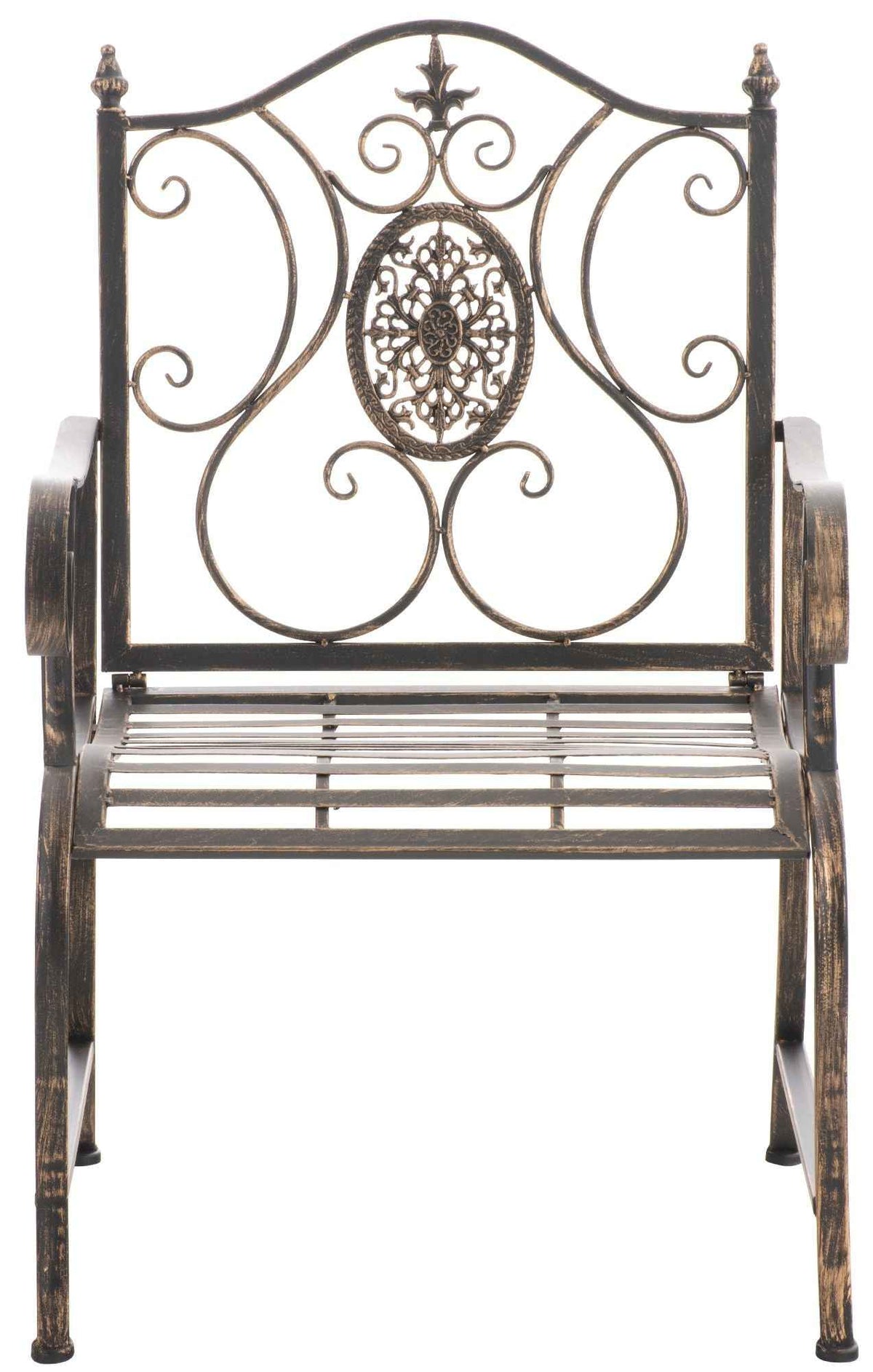 Tuinstoel Punjab bronzen bronze
