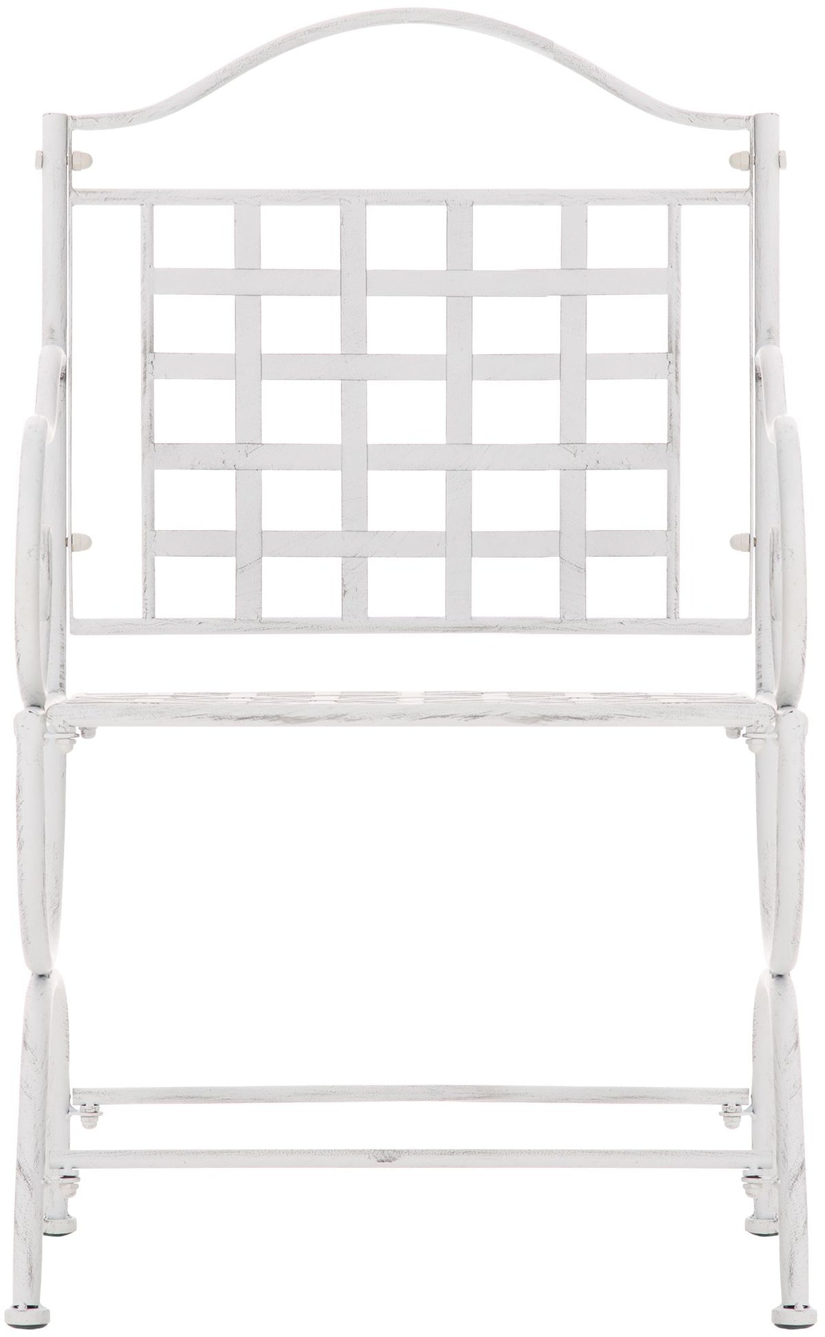 Set van 4 stoelen Lotta antiek/wit antik weiß