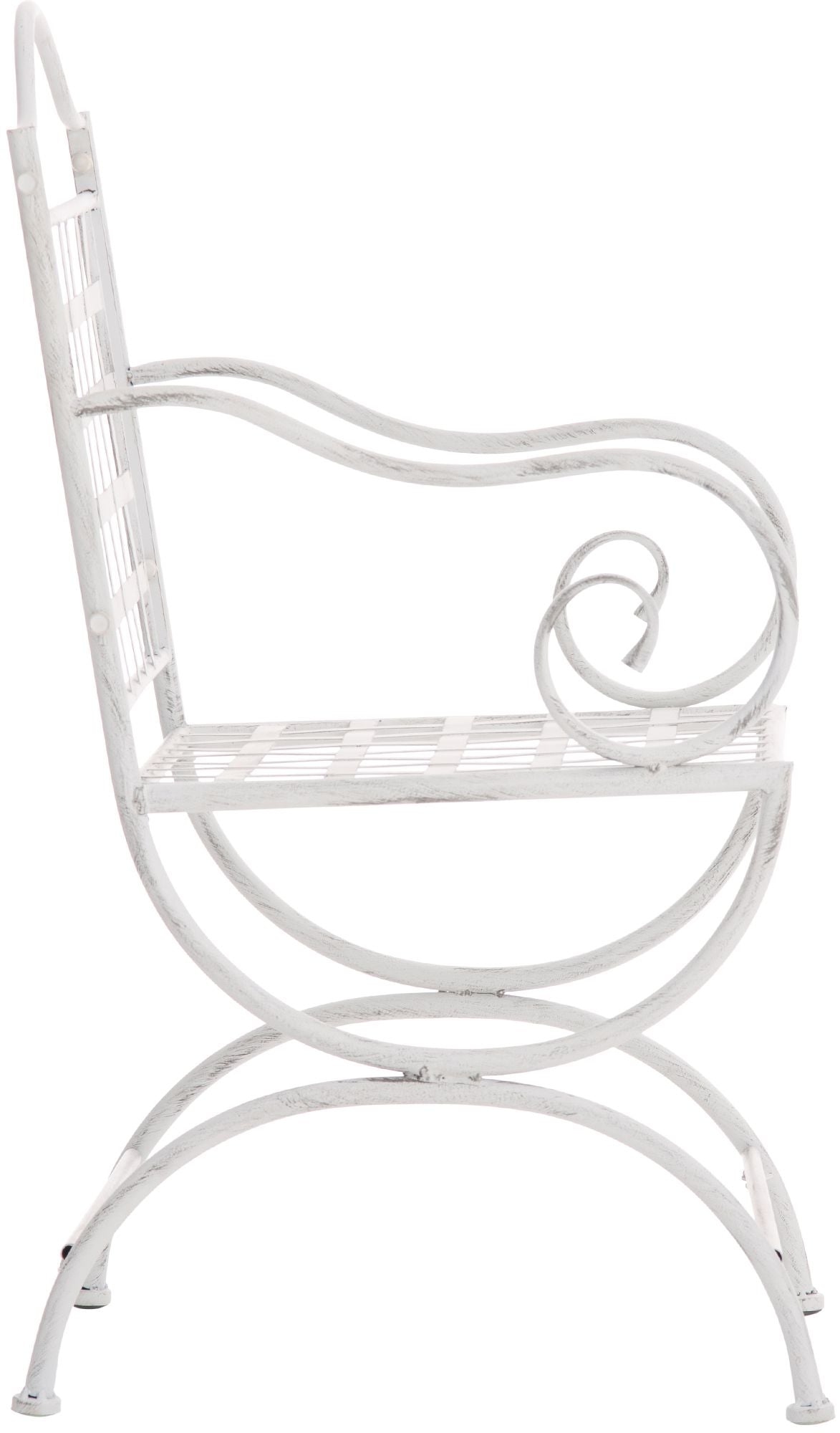 Set van 4 stoelen Lotta antiek/wit antik weiß