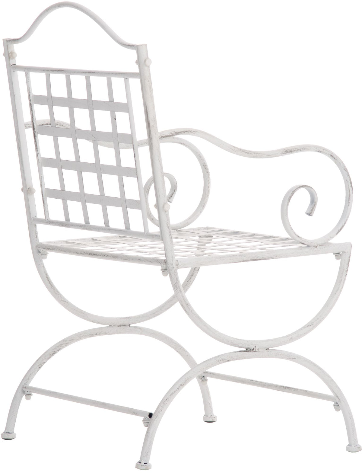 Set van 4 stoelen Lotta antiek/wit antik weiß