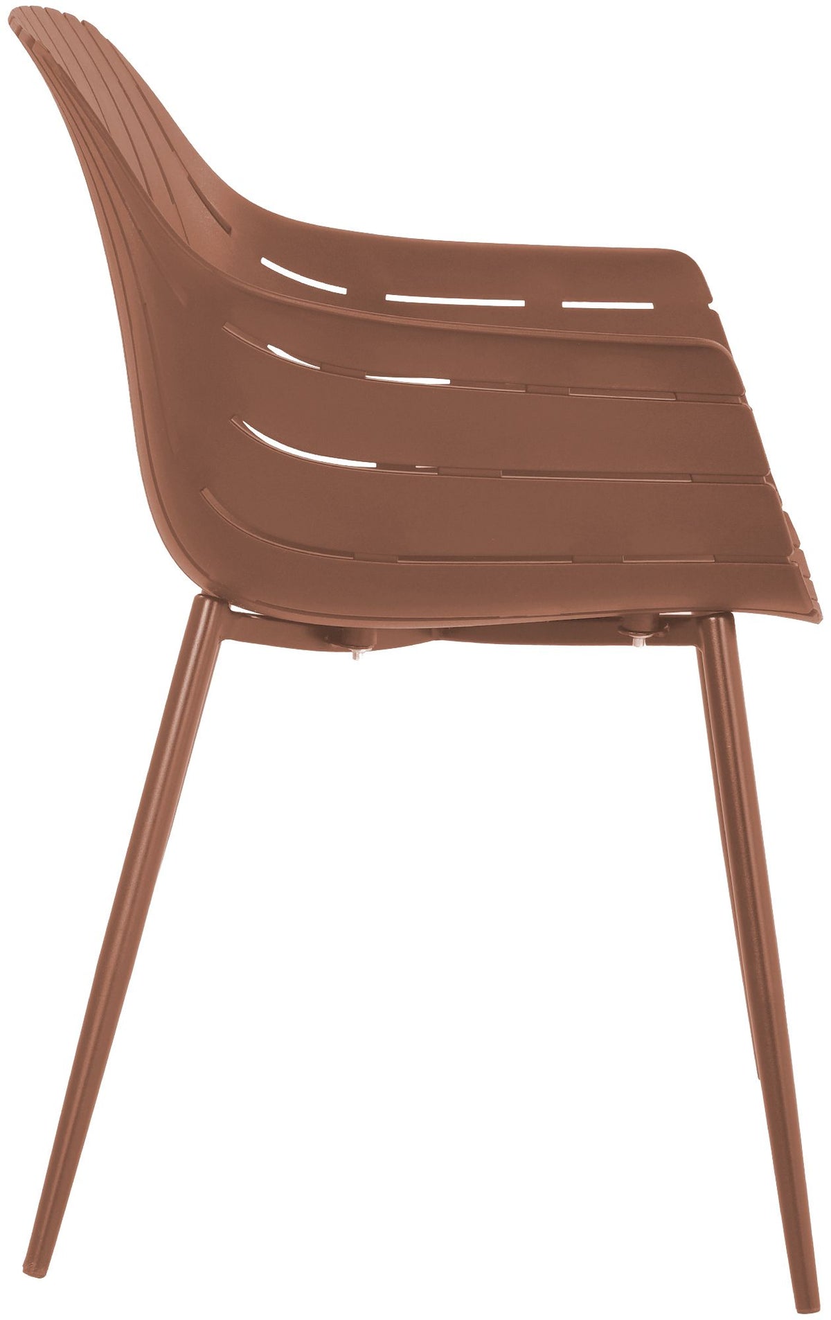 Stuhl Silva terracotta