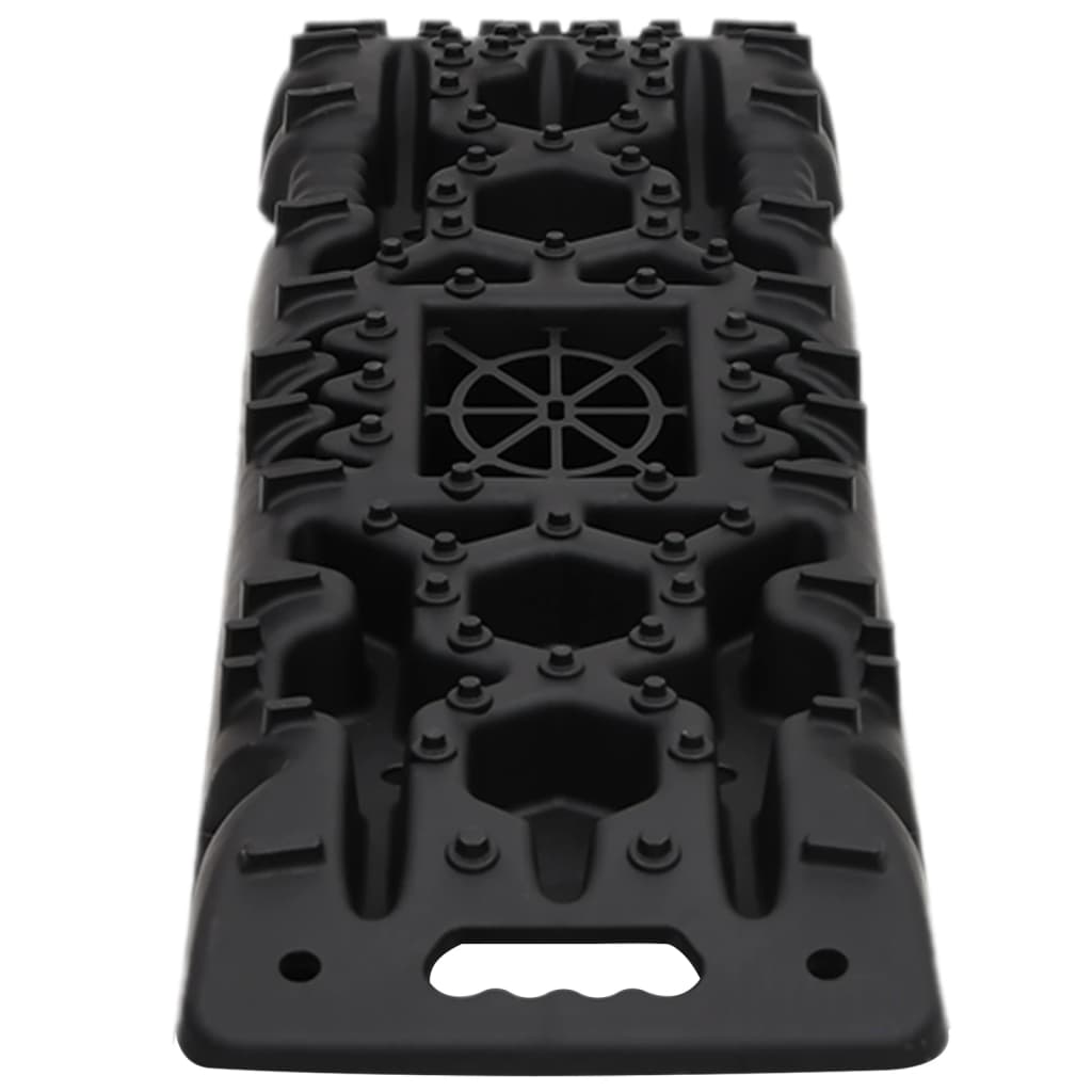 vidaXL Gripplaten 2 st 107x31x7 cm nylon zwart - Aashly