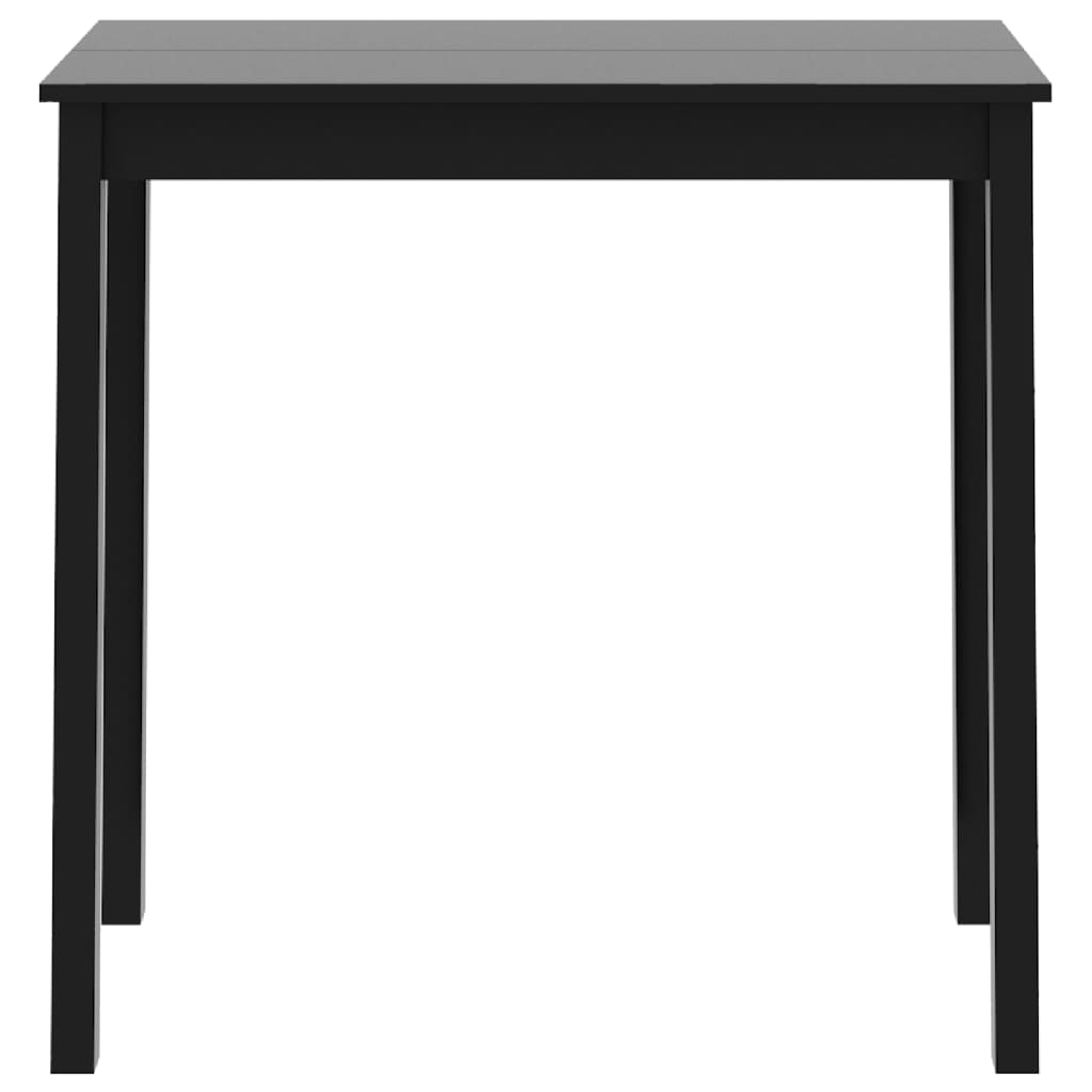 vidaXL Bartafel 115x55x107 cm MDF zwart - Aashly