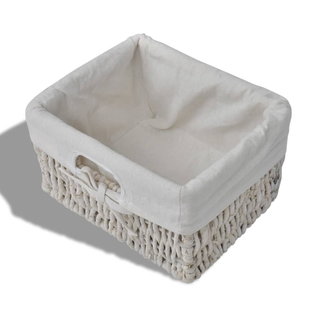 vidaXL Wandschap 60x23,5x33 cm paulowniahout wit - Aashly