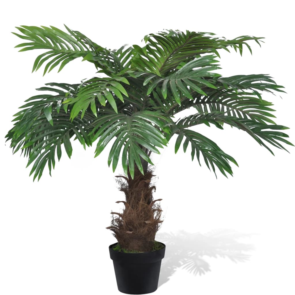 vidaXL Kunstboom met pot cycaspalm 80 cm - Aashly