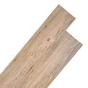 vidaXL Floor Planks Non-Self-Adhesive 5.26 m² 2 mm PVC Dark Grey
