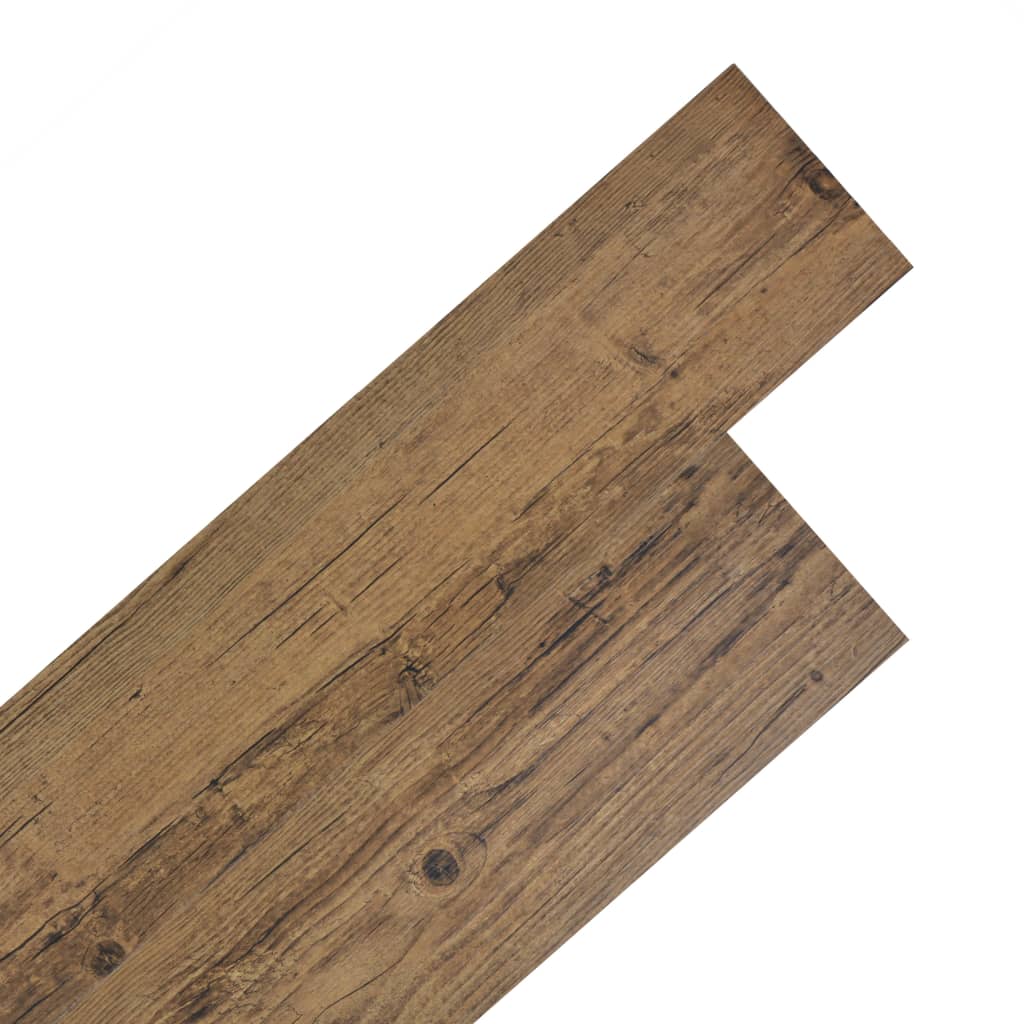 vidaXL Self-adhesive Floor Planks 5.02 m² 2 mm PVC Black and White