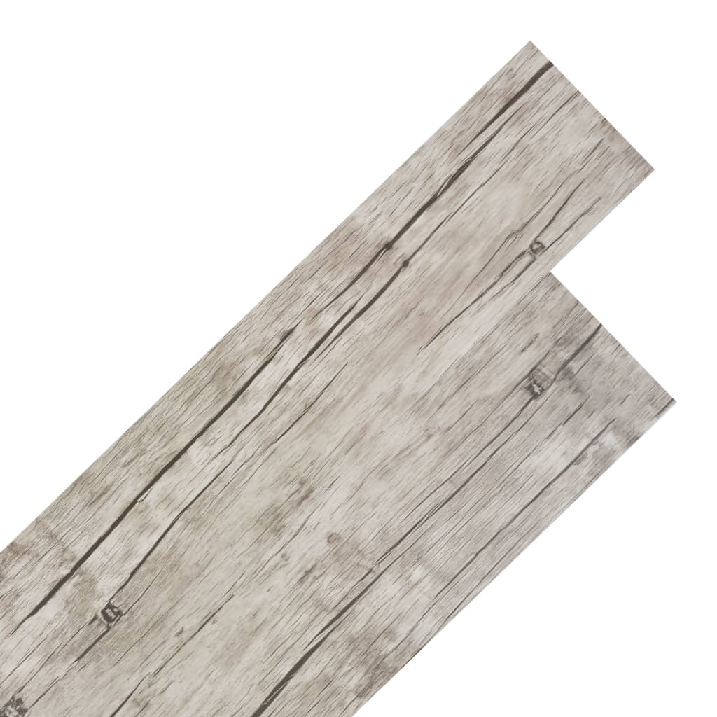 vidaXL Self-adhesive Floor Planks 5.02 m² 2 mm PVC Black and White