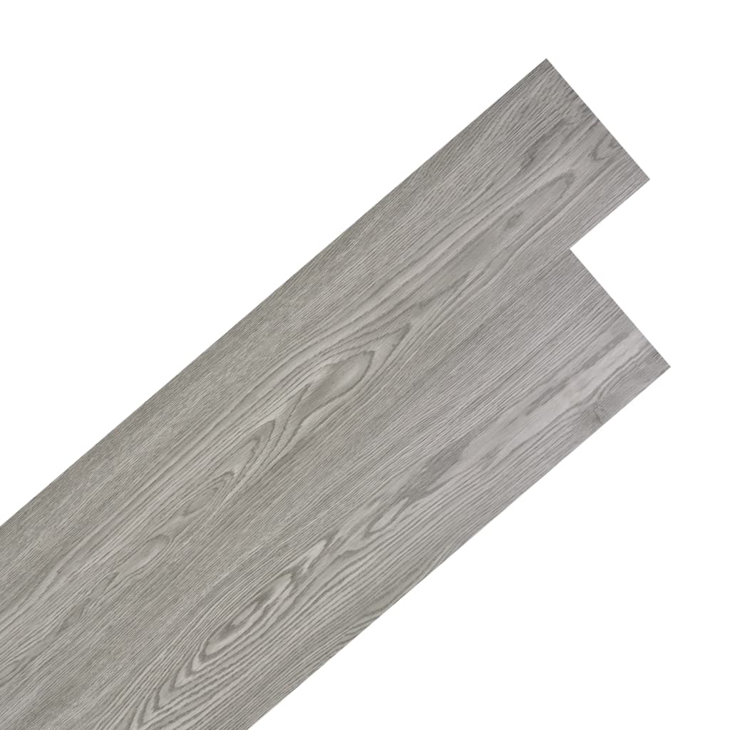 vidaXL Self-adhesive Floor Planks 5.02 m² 2 mm PVC Black and White