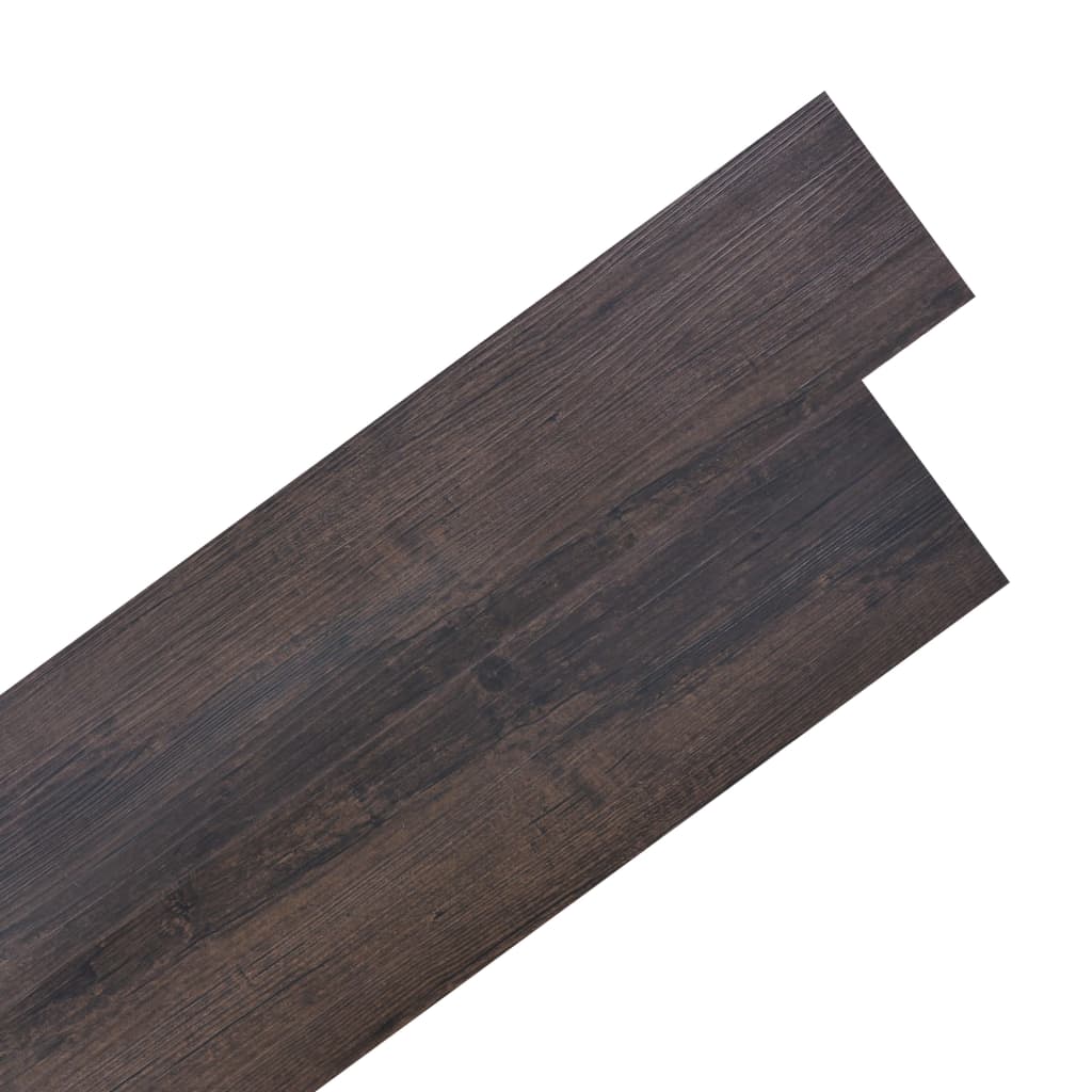 vidaXL Self-adhesive Floor Planks 5.02 m² 2 mm PVC Black and White