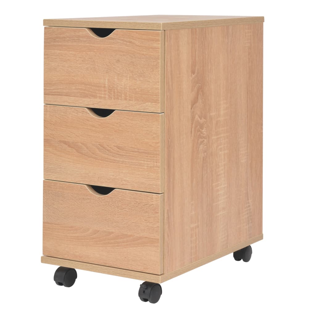 vidaXL Ladekast 33x45x60 cm zwart - Aashly