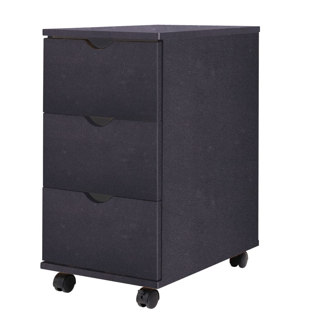 vidaXL Ladekast 33x45x60 cm zwart - Aashly