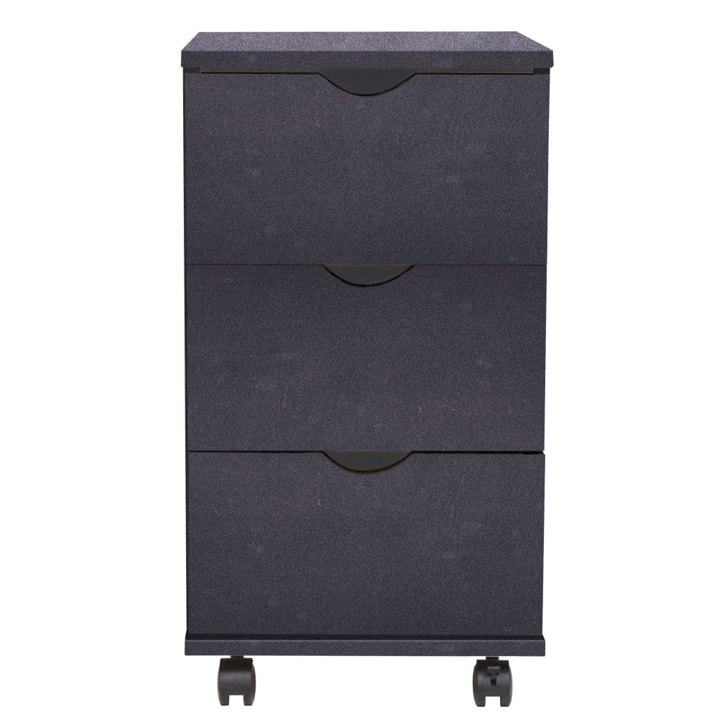 vidaXL Ladekast 33x45x60 cm zwart - Aashly
