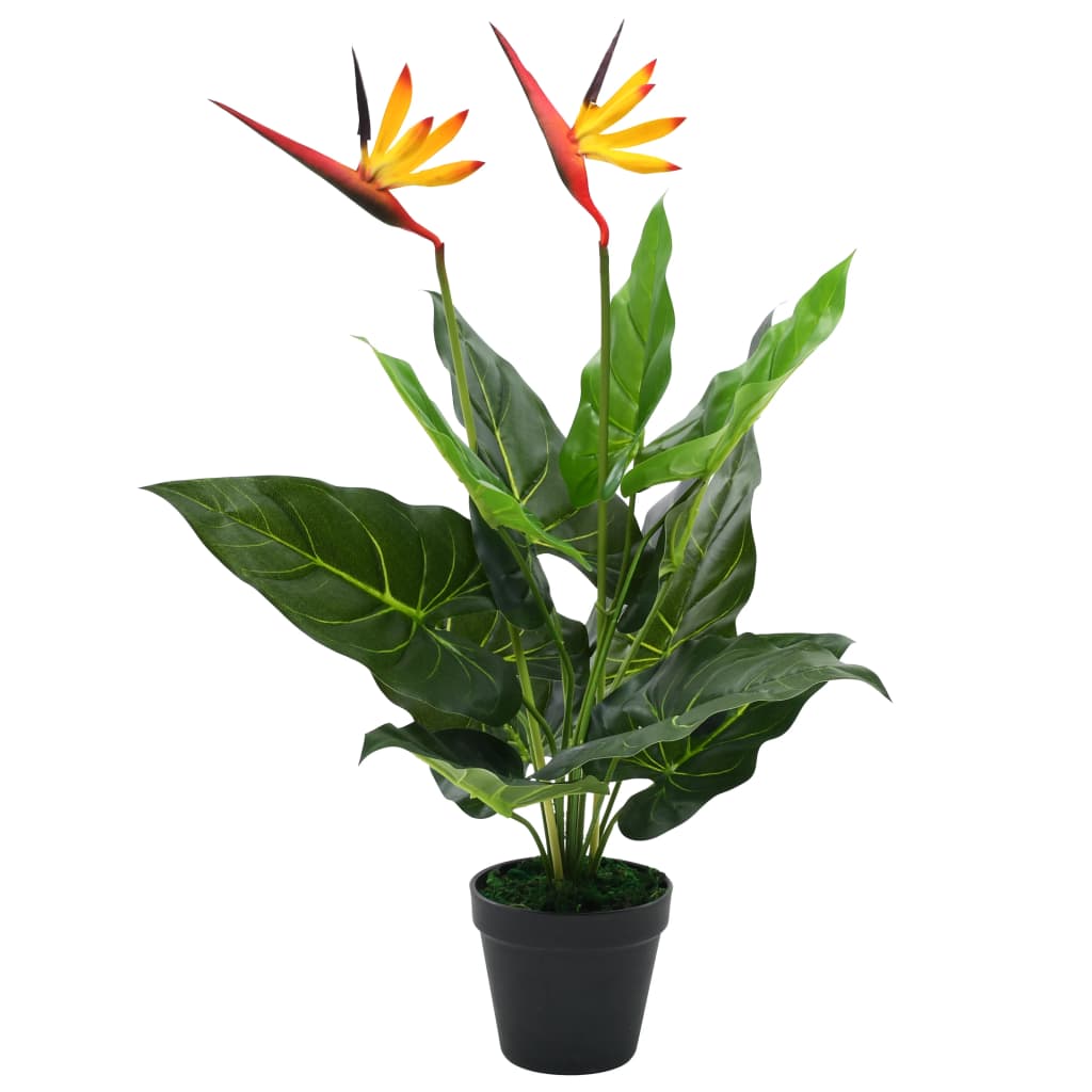 vidaXL Kunstplant paradijsvogelbloem 66 cm - Aashly