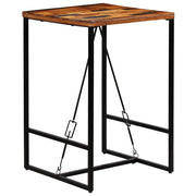 vidaXL Bartafel 70x70x106 cm massief gerecycled hout - Aashly