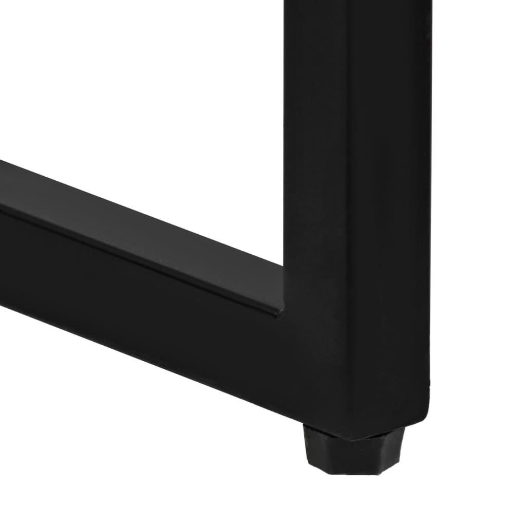 vidaXL Bartafel 70x70x106 cm massief gerecycled hout - Aashly