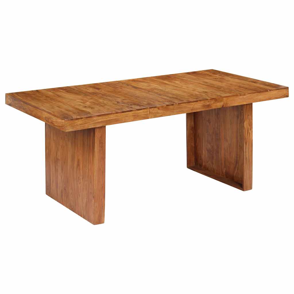 vidaXL Eettafel 180x90x75 cm massief acaciahout
