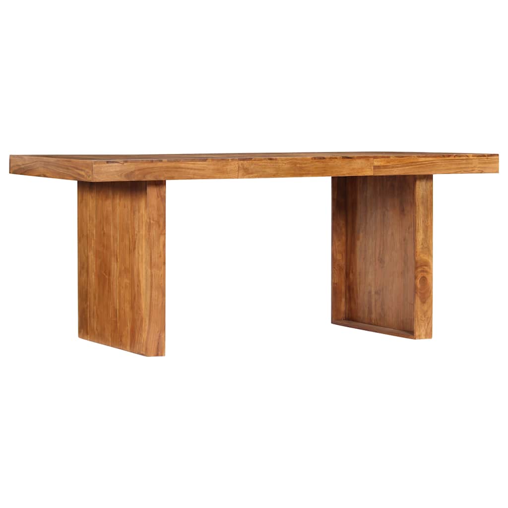vidaXL Eettafel 180x90x75 cm massief acaciahout