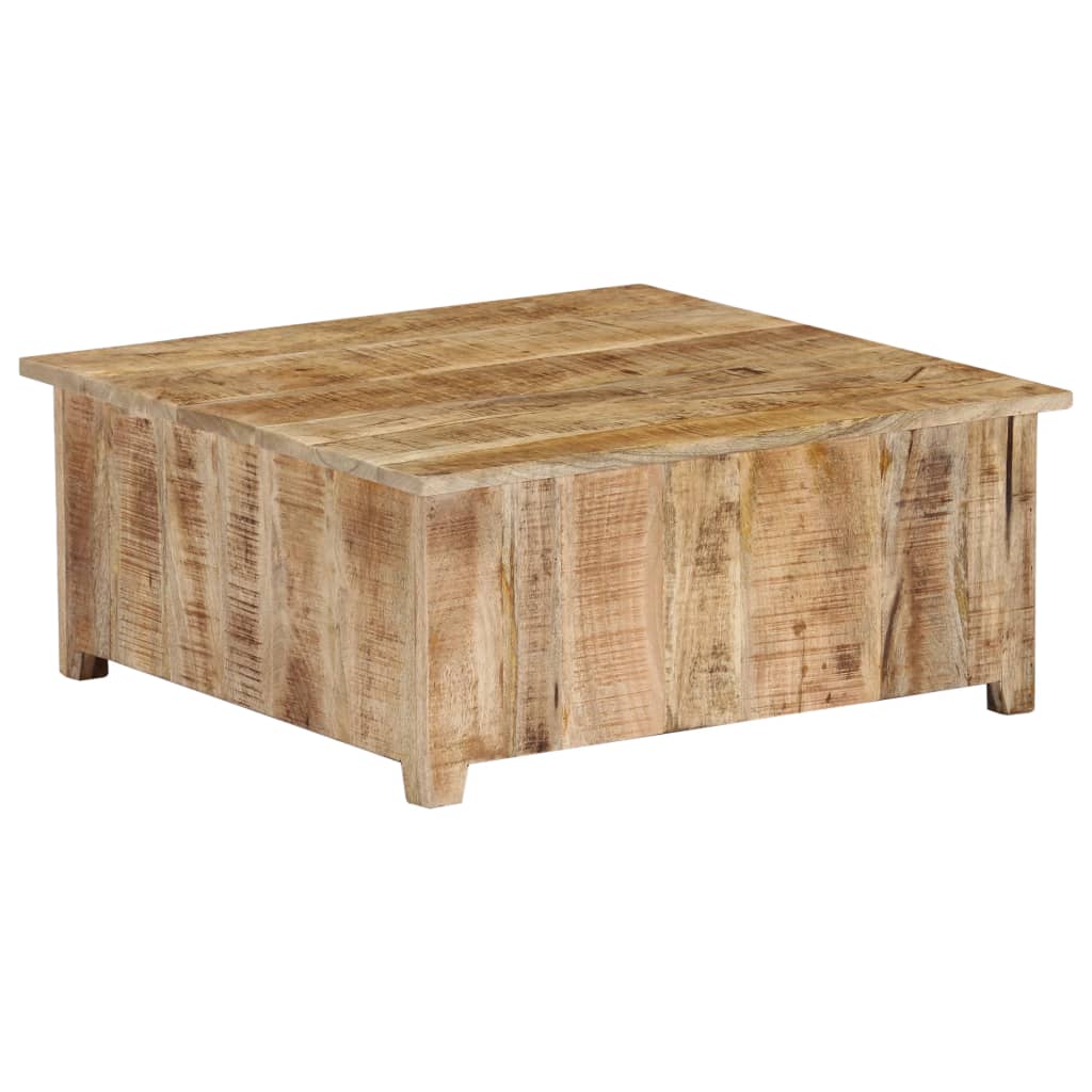 vidaXL Salontafel 67x67x30 cm massief mangohout