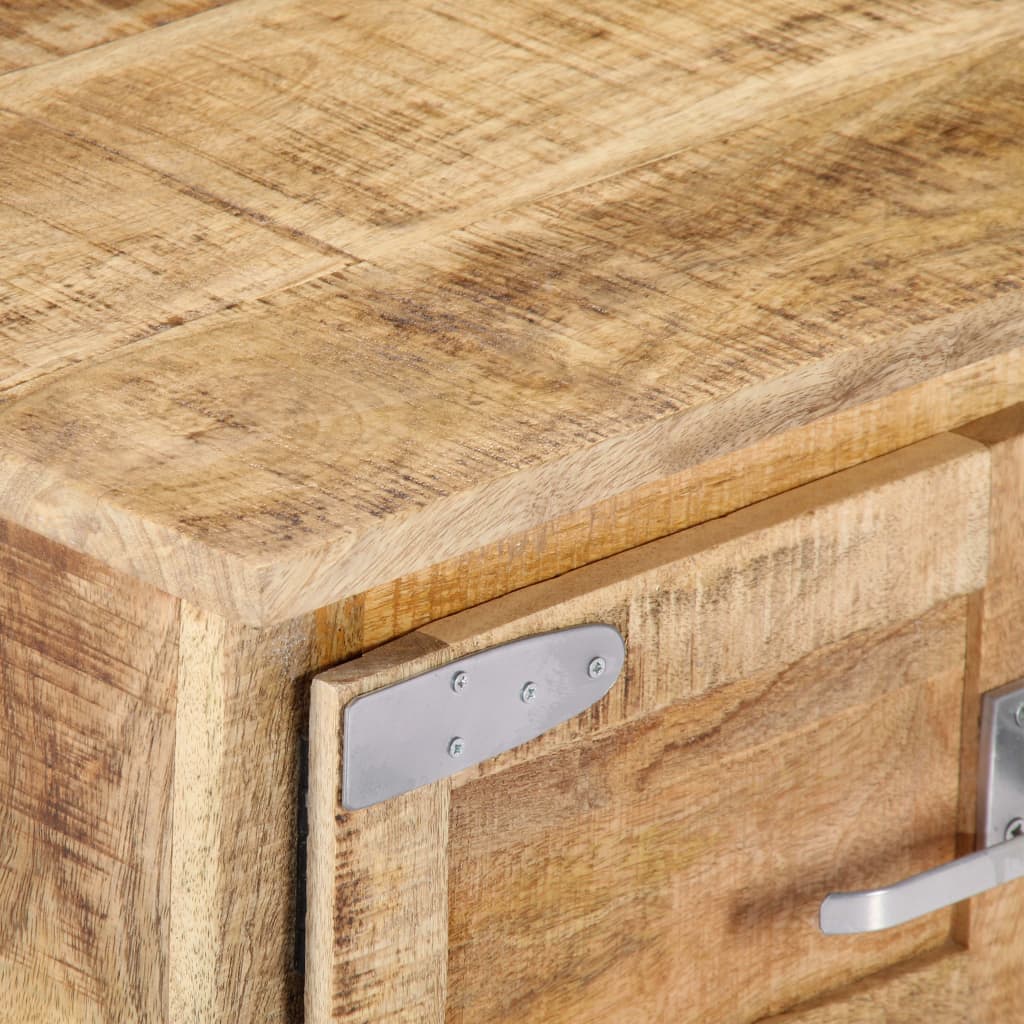 vidaXL Salontafel 67x67x30 cm massief mangohout