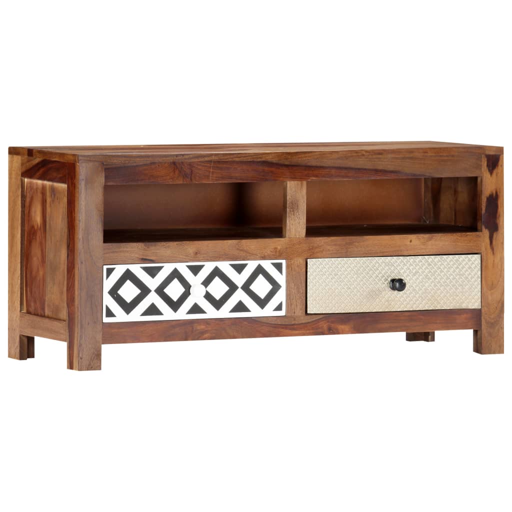 vidaXL Tv-meubel 90x30x40 cm massief acaciahout