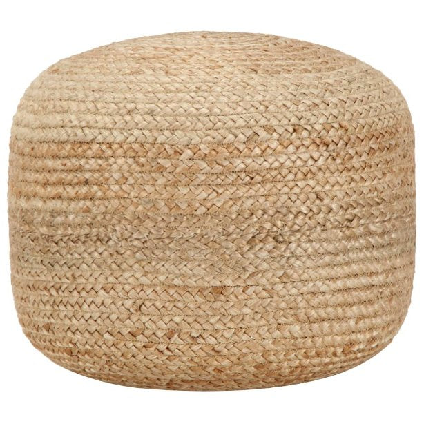 vidaXL Poef handgemaakt 40x45 cm jute - Aashly