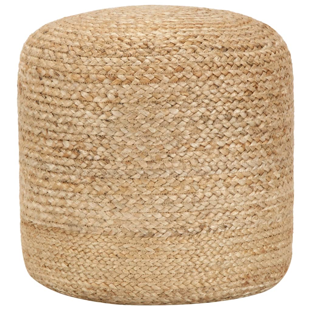 vidaXL Poef handgemaakt 40x45 cm jute - Aashly