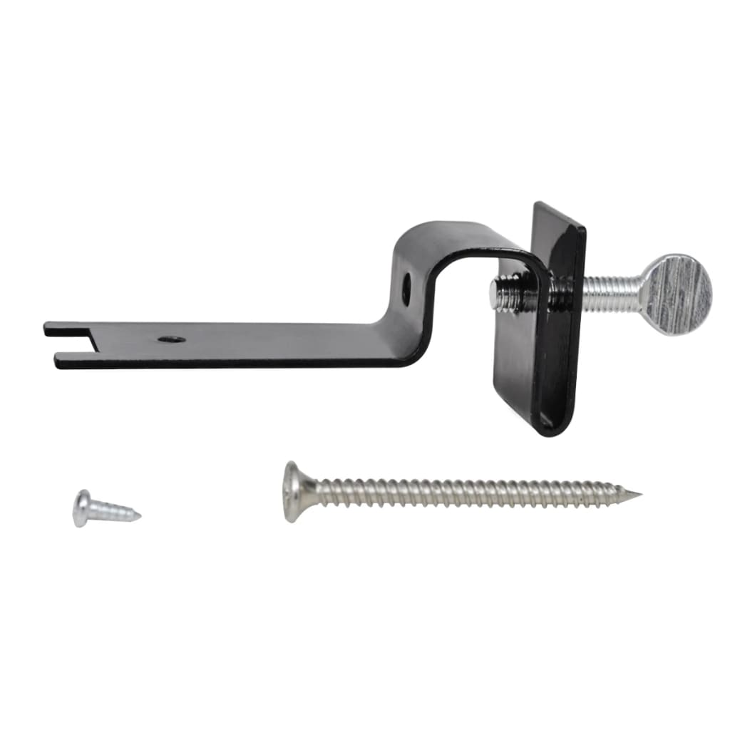 vidaXL Schuttinglampen 12 st solar LED zwart - Aashly