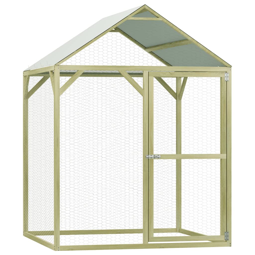 vidaXL Kippenhok 4,5x1,5x2 m geïmpregneerd grenenhout - Aashly